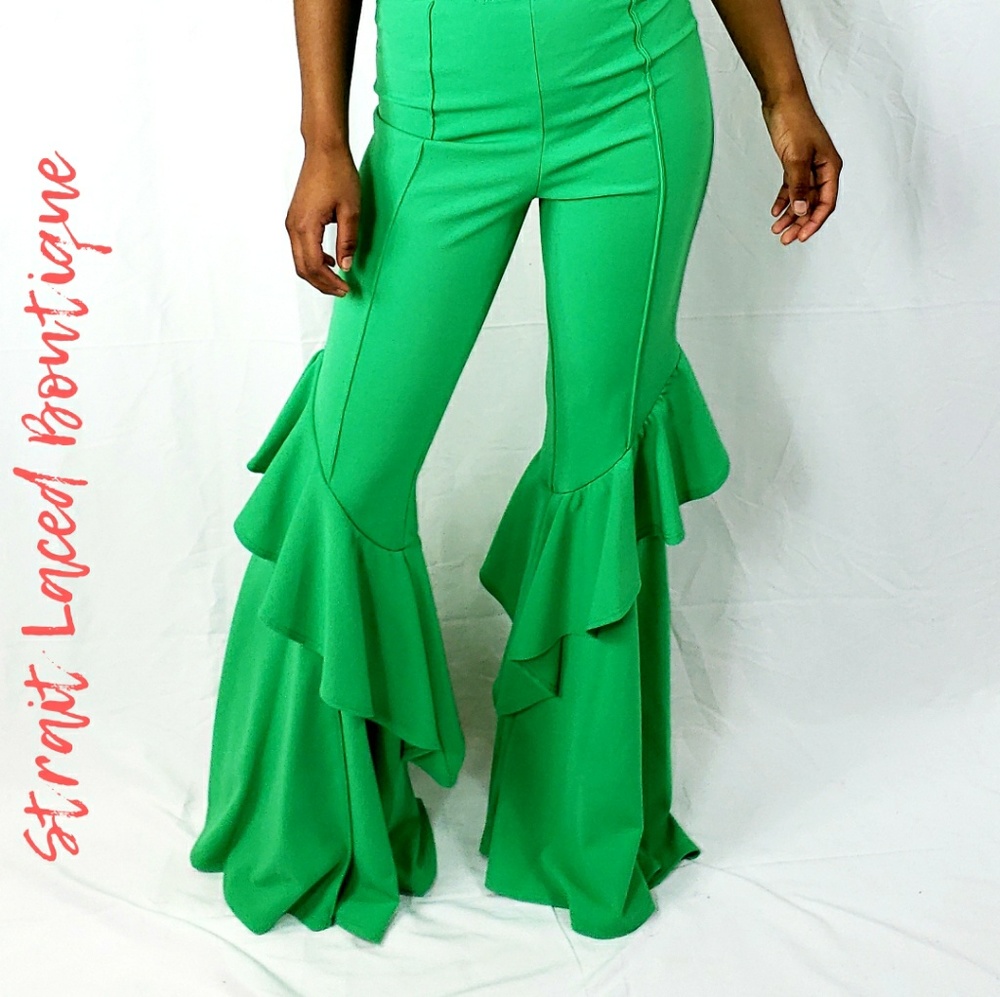 Destination Fabulous Ruffle Pants